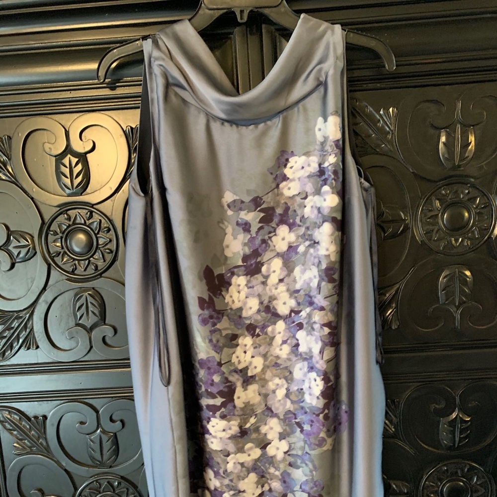 Cowl neck dress